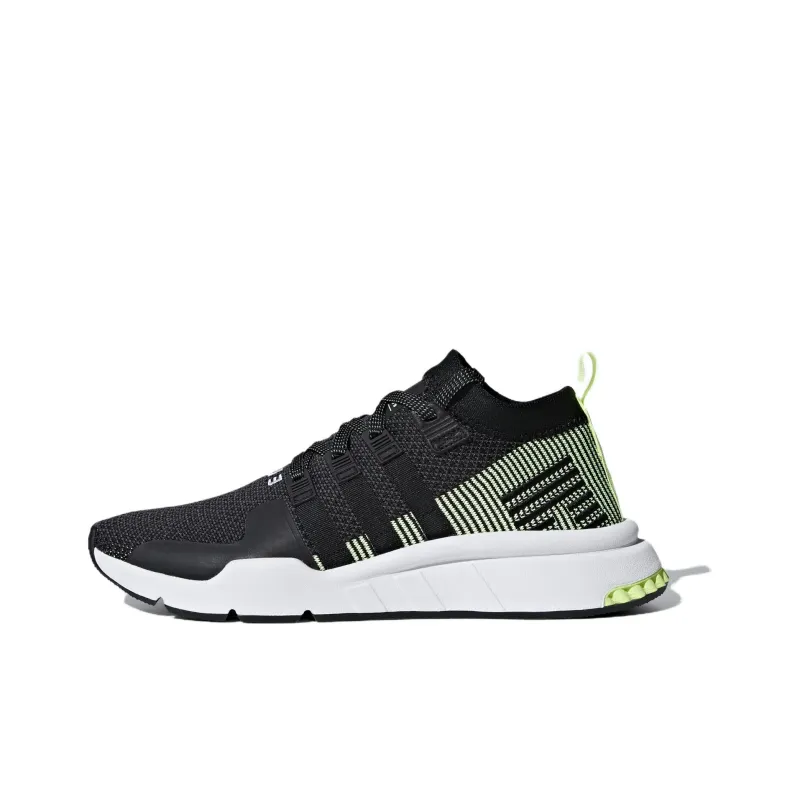 Adidas Eqt Support Mid Adv Primeknit 'Black Green White'-0