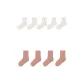 Comfortable Mesh Socks (White *5+Pink *4)