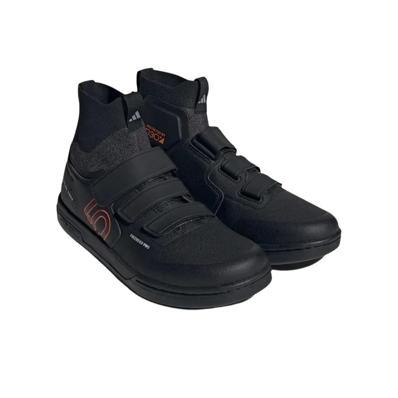 Adidas Five Ten Freerider Pro Mid Core Black Solar Red Grey Three-1