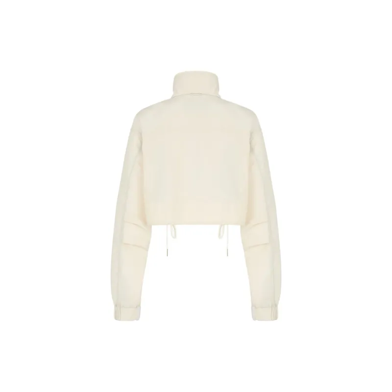 FENDI Stand up Collar Cropped Jacket-1