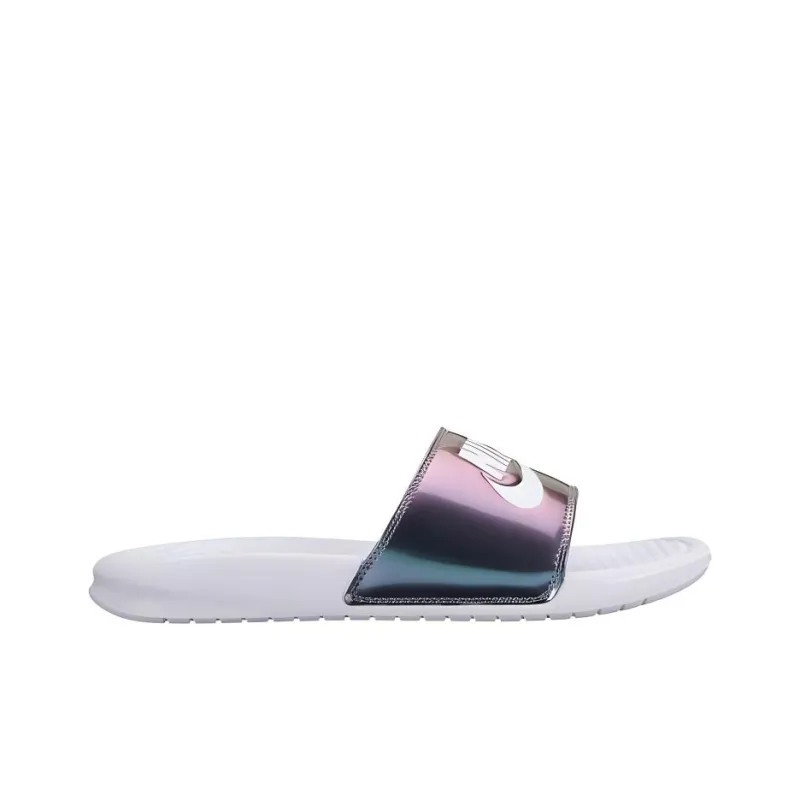 Nike Benassi Jdi Print 'Purple White' Women's-1