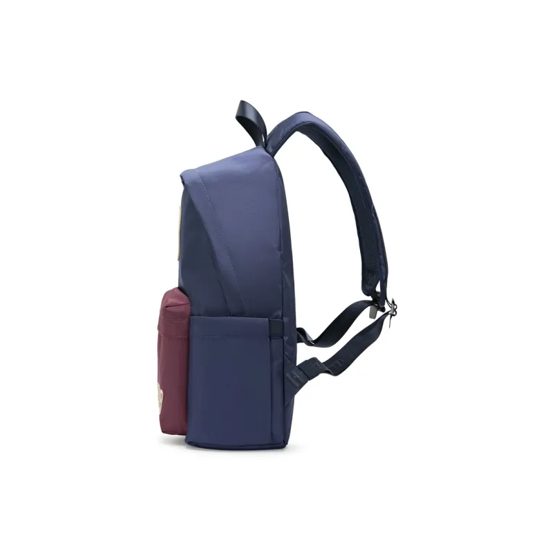 Champion Fabric Backpack Medium Size Unisex Dark Blue/Green/Yellow Brown/Dark Brown-1
