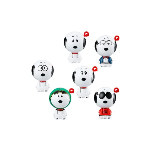 TAKARA TOMY High-Speed Q Wheels Snoopy Chibi Figures
