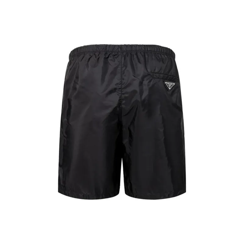 PRADA Logo plaque Swim Shorts-2