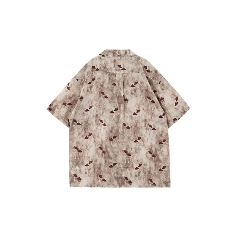 KORAKUBLUE Shirt Unisex Mushroom Brown-1