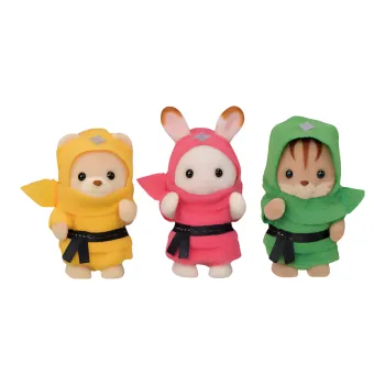 Sylvanian Families Ninja Dolls Plush Doll Small Size Tall