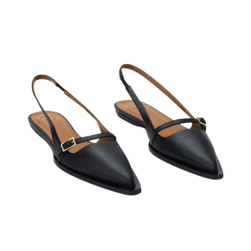 ATP Atelier Cortina Casual Single Shoes Women's Black-3