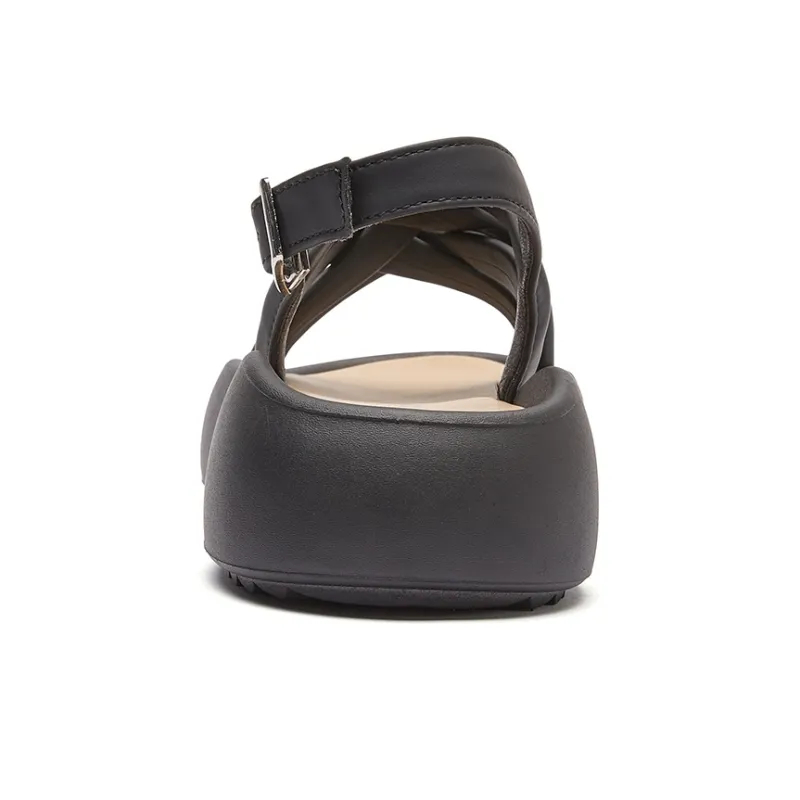 La Chapelle Roman Sandals Medium Heel Women's-3