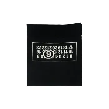 MM6 Maison Margiela Logo print Wool blend Scarf