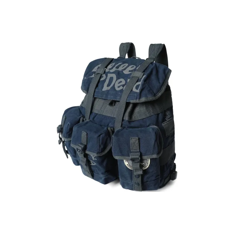 Thisisneverthat Cotton Backpack Men's Navy-1
