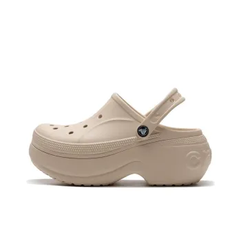 Crocs Abrasion Resistant Slip Resistant Wrap toe Slippers Unisex Apricot