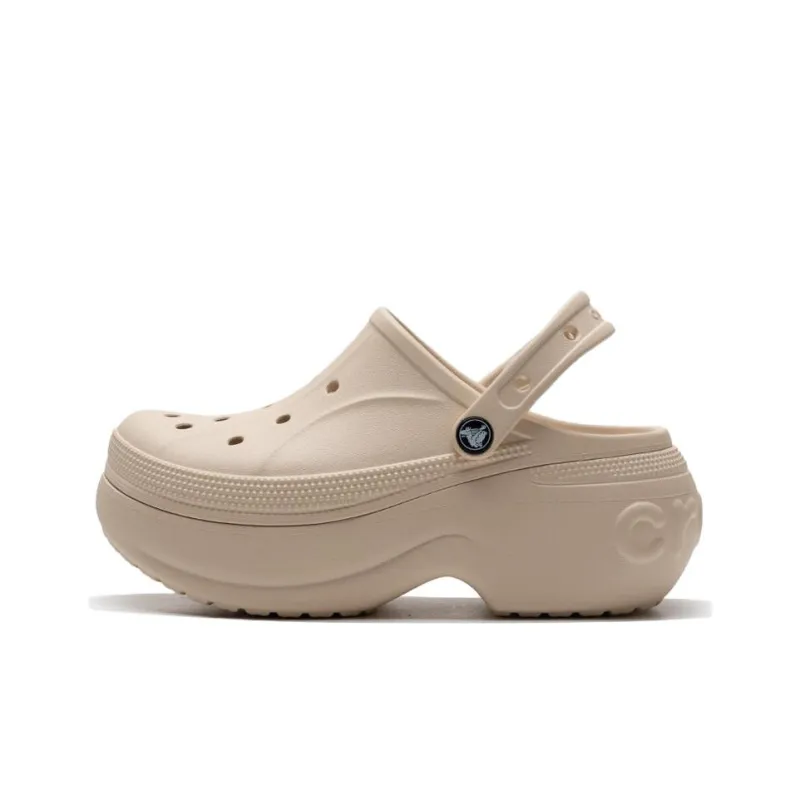 Crocs Abrasion Resistant Slip Resistant Wrap toe Slippers Unisex Apricot-0