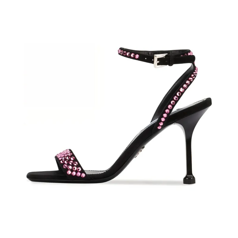 PRADA Strap Sandals Women's Black-0