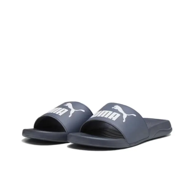 PUMA Popcat 20 Slip Resistant Abrasion Resistant Slide Slippers Unisex Blue-2