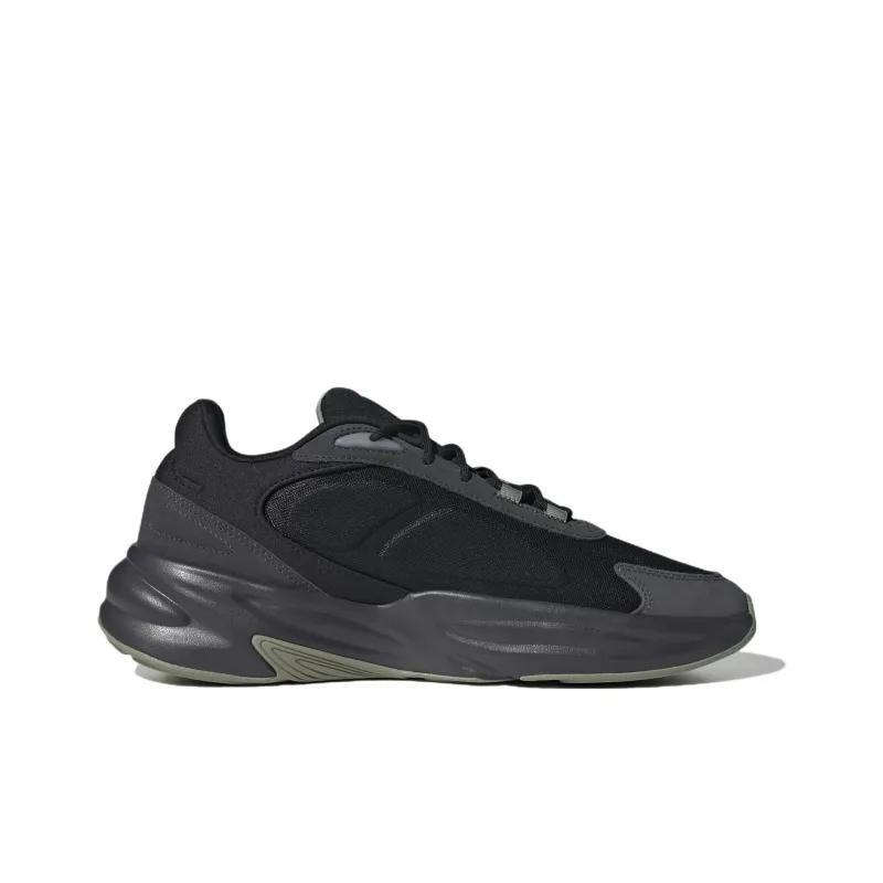 Adidas Anti-Slip Wear-Resistant Low-Top Casual Running Shoes Men's Black-1