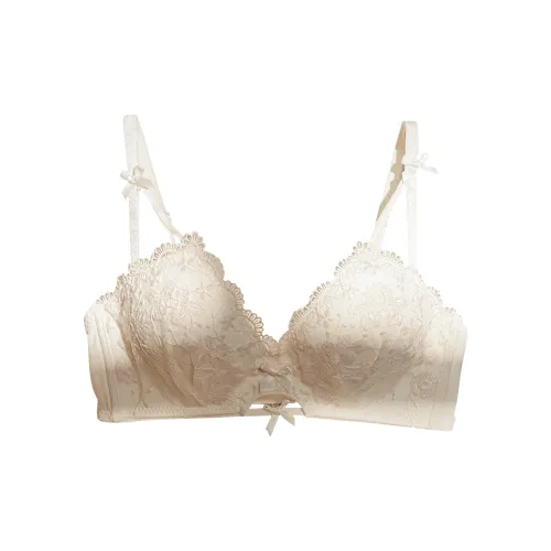 Flowers In Water Bra Women's Champagne