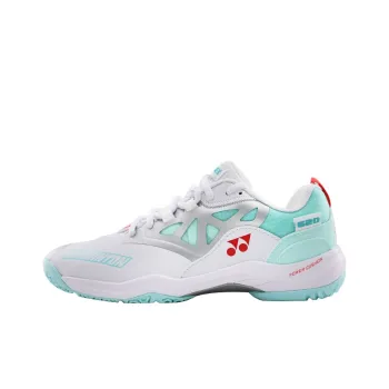 YONEX Power Cushion Badminton Shoes Unisex Low Top White Mint