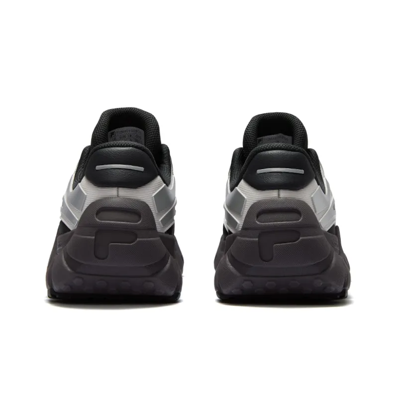 FILA FUSION BONE DX Spine Shoes Coverage Low-Top Casual Shoes Men's Black Gray-2
