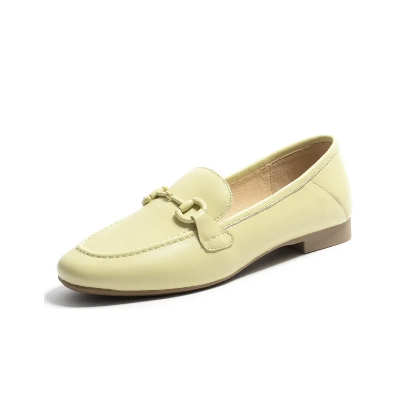 STEVE MADDEN Loafers 1.8cm Women's Yellow-1