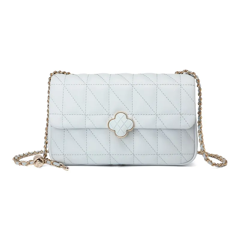 MEXICAN Polyurethane Chain Bag, Crossbody Bag, Small Square Bag Women's-8