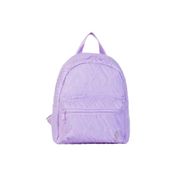 Skechers Polyester Backpack Mini Unisex Lavender Purple