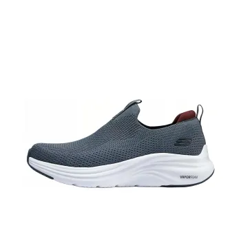 Skechers Cushioned Wear Resistant Breathable Lightweight Low Top Casual Shoes Men's Gray