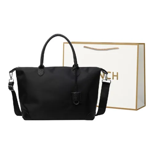 BRINCH Nylon Shoulder Bag, Crossbody Bag, Handbag Regular Women's Black/Gray/Khaki