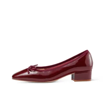 7or9 Raspberry Roll Women's Casual Shoes 3.5cm Women's Burgundy
