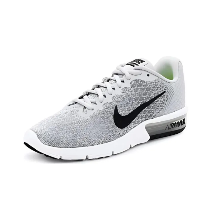 Nike Air Max Sequent 2 Pure Platinum Black Women's-2