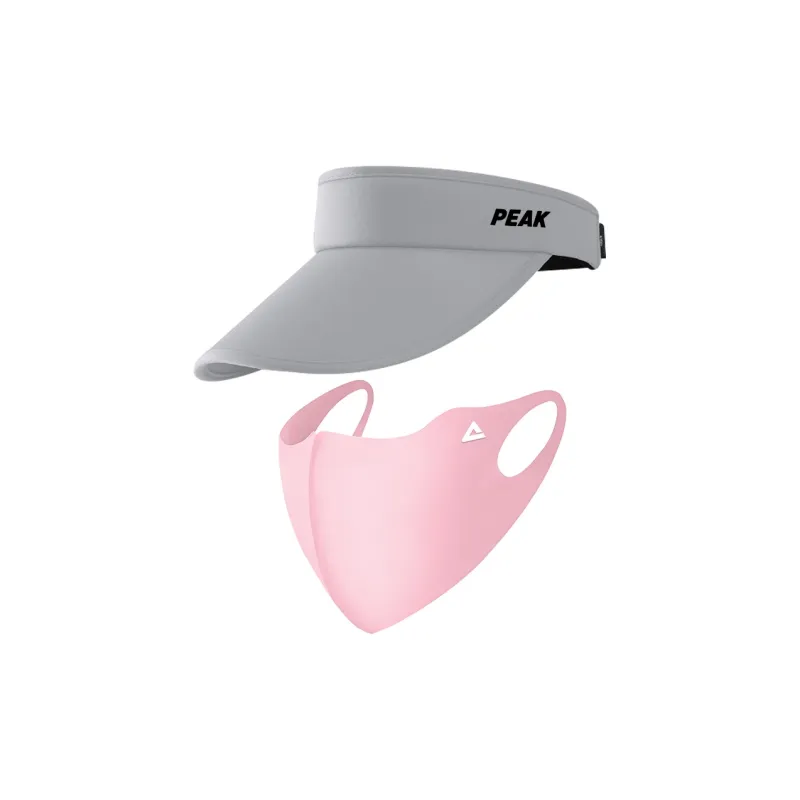 PEAK Double Layer Polyester PVC Sun Protection Hats Unisex Black, Dark Gray-16