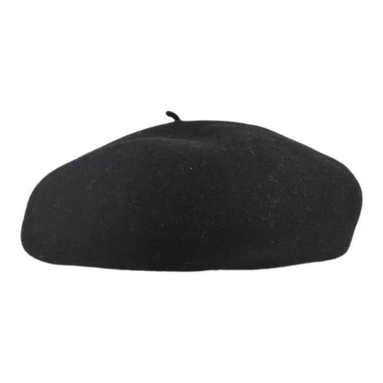CHANEL Cc Logo embroidered Beret-1