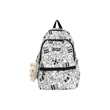BALANG Nylon Backpack Regular Unisex Black/Pink/Green/Blue/Purple