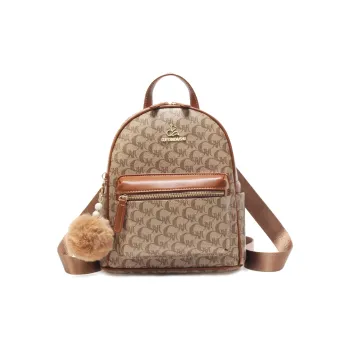 Weymond Soft Leather Backpack Women's Ecru/Earth Yellow