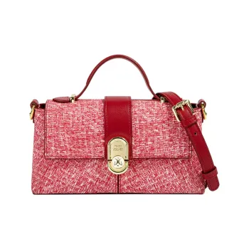 MACK JODAER Synthetic Leather Shoulder Bag, Handbag Regular Women's Red
