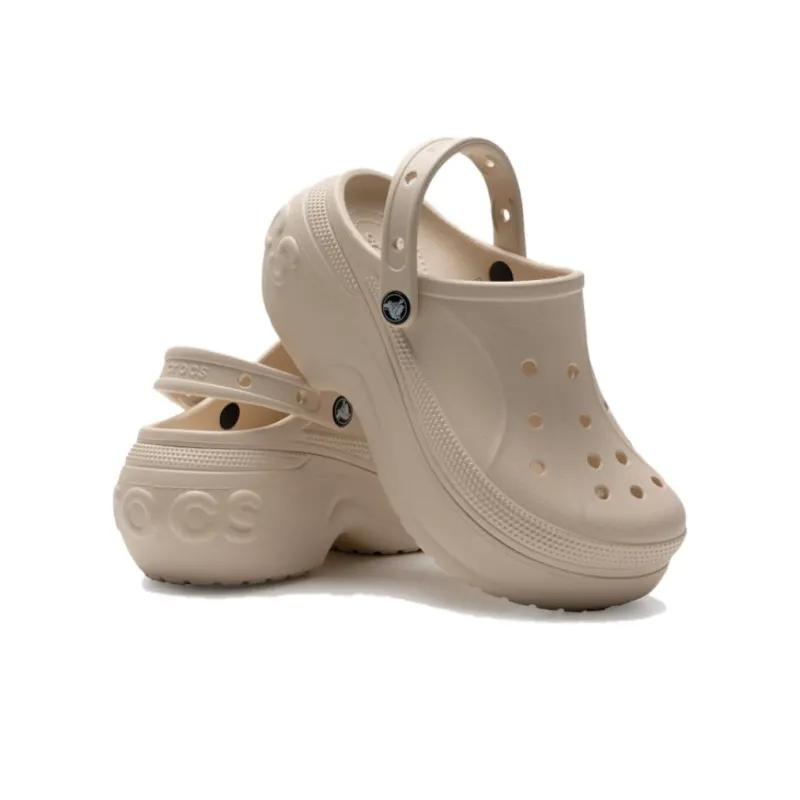 Crocs Abrasion Resistant Slip Resistant Wrap toe Slippers Unisex Apricot-2