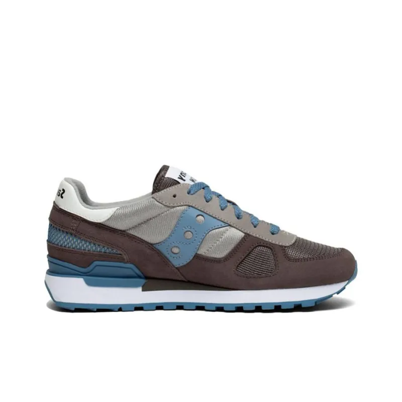 Saucony Shadow Original Running Shoes Men Low Top Blue/Gray/White-1