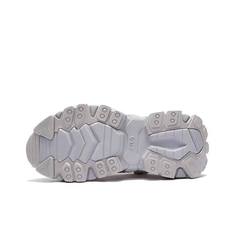 FILA FUSION EXOCET Mountains Shoes Chunky Sneakers Women's Low Top White/Gray-4