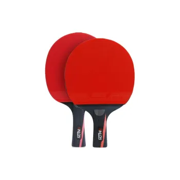 JEEANLEAN Ping Pong Paddles Unisex Red