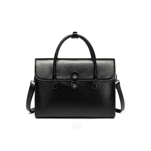 TTaG．baG Waxed Cow Leather Shoulder Bag Crossbody Bag Handbag Women's