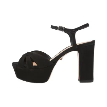 Schutz Keefa Strap Sandals 10.5cm Women's Black