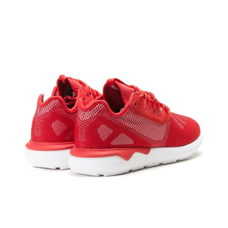 Adidas Tubular Runner Weave Scarlet Red/White-3