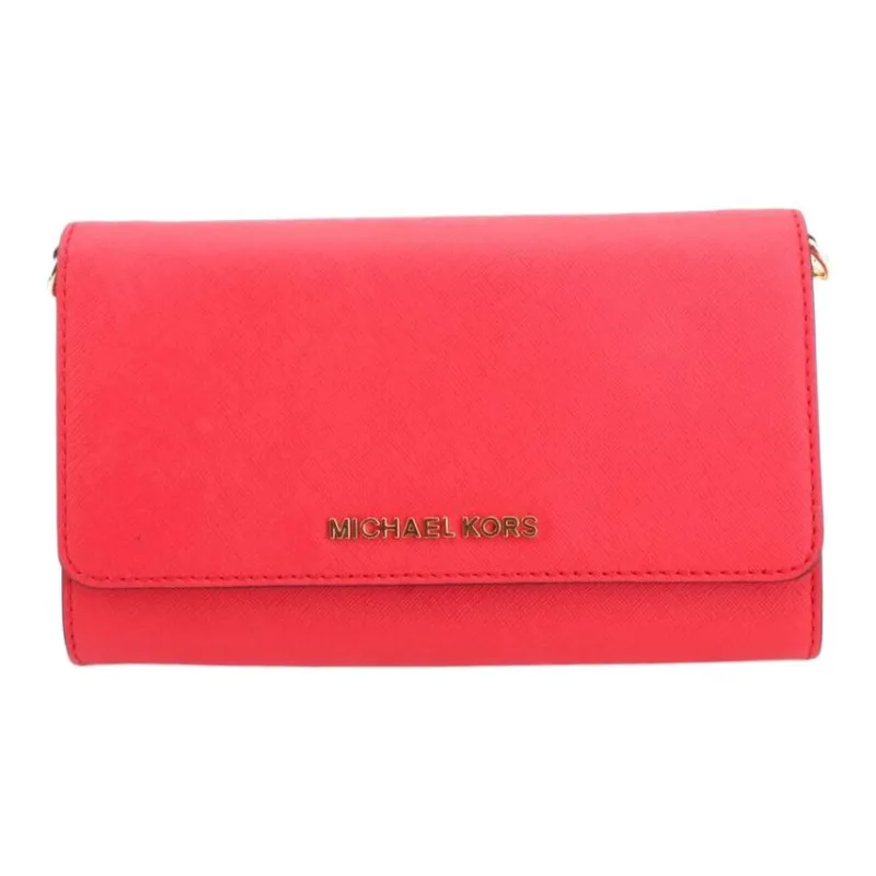 MICHAEL KORS Jet Set Travel Polyester Envelope Bag, Shoulder Bag, Crossbody Bag Women's Red-2