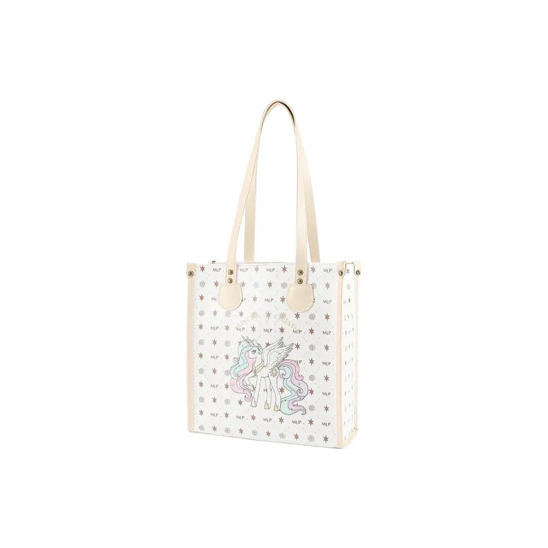 MY LITTLE PONY PVC Tote Bag Shopping Bag Handbag Shoulder Bag Women's White-0