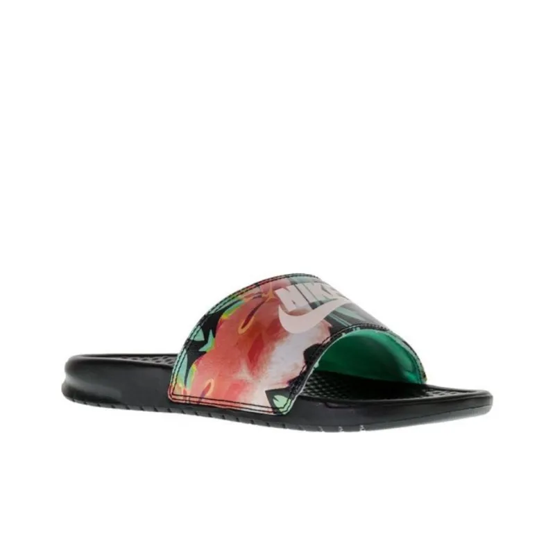 Nike Benassi Jdi Print 'Black Floral' Women's-2