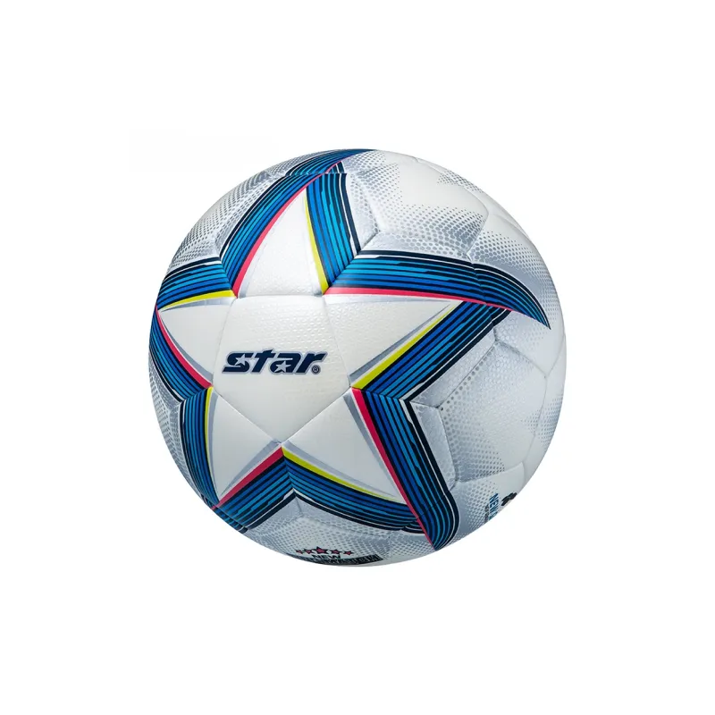 Star Ball Size 4 Soccer PU Seamless Thermal bonding Unisex White Blue-1