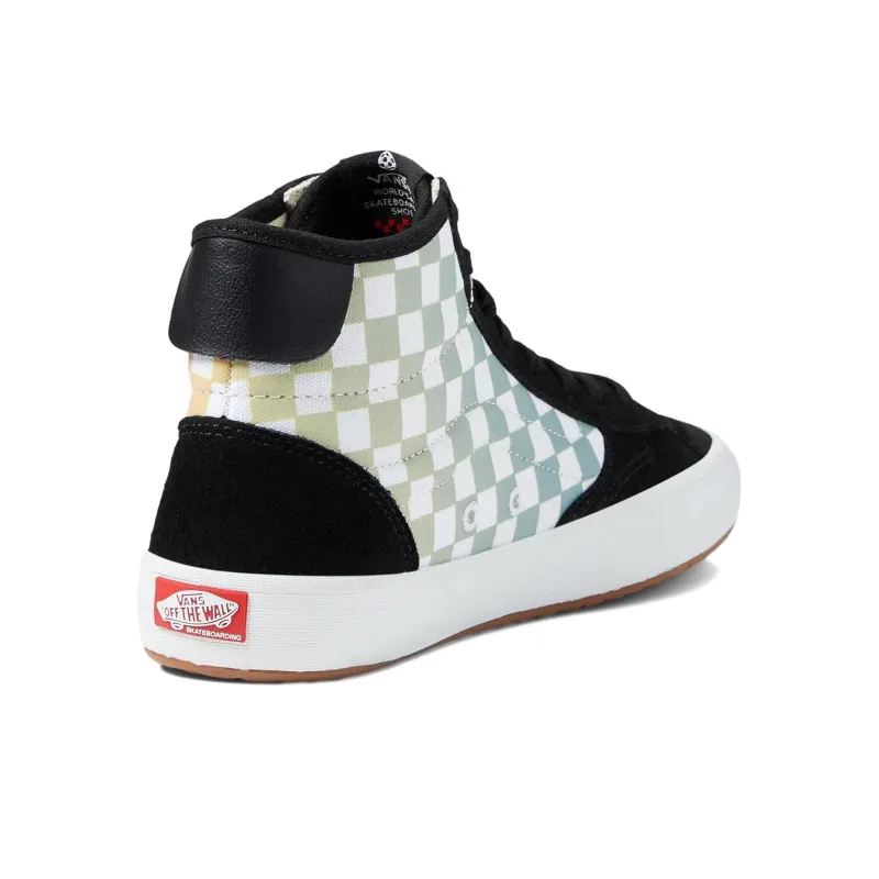 Vans The Lizzie Black Multi Color Checkerboard-3