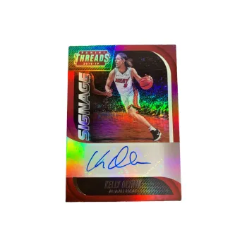 PANINI Kelly Olynyk 18 19 Miami Heat Small Tank Top Refringence Signature Player Card Access Pass Sports Cards 1 Pc