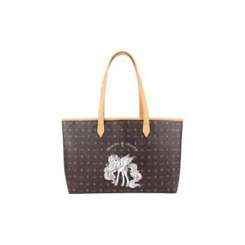 MY LITTLE PONY PVC Tote Bag Shopping Bag Handbag Shoulder Bag Large Size Women's Khaki