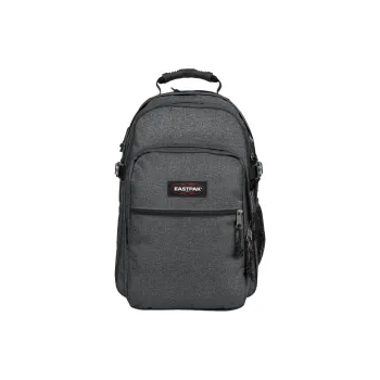 EASTPAK Nylon With Polyester Blend Backpack Large Size Unisex Black Gray Color