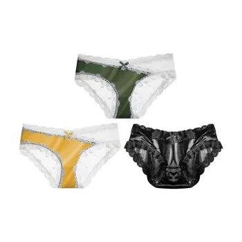 Flowers In Water Underpants Women's 3 Pack